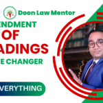 amendment of pleadings a game changer