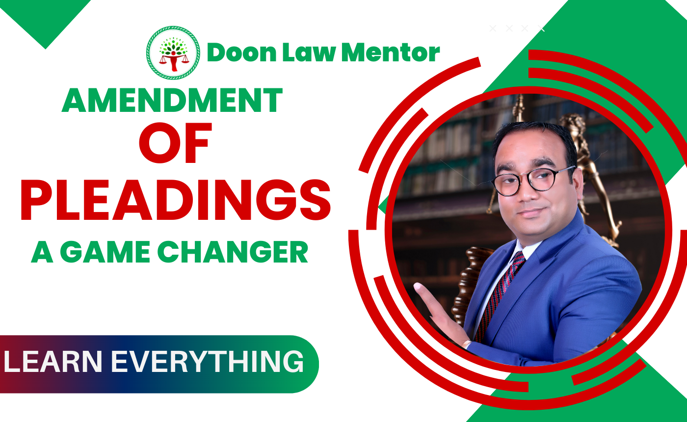 amendment of pleadings a game changer