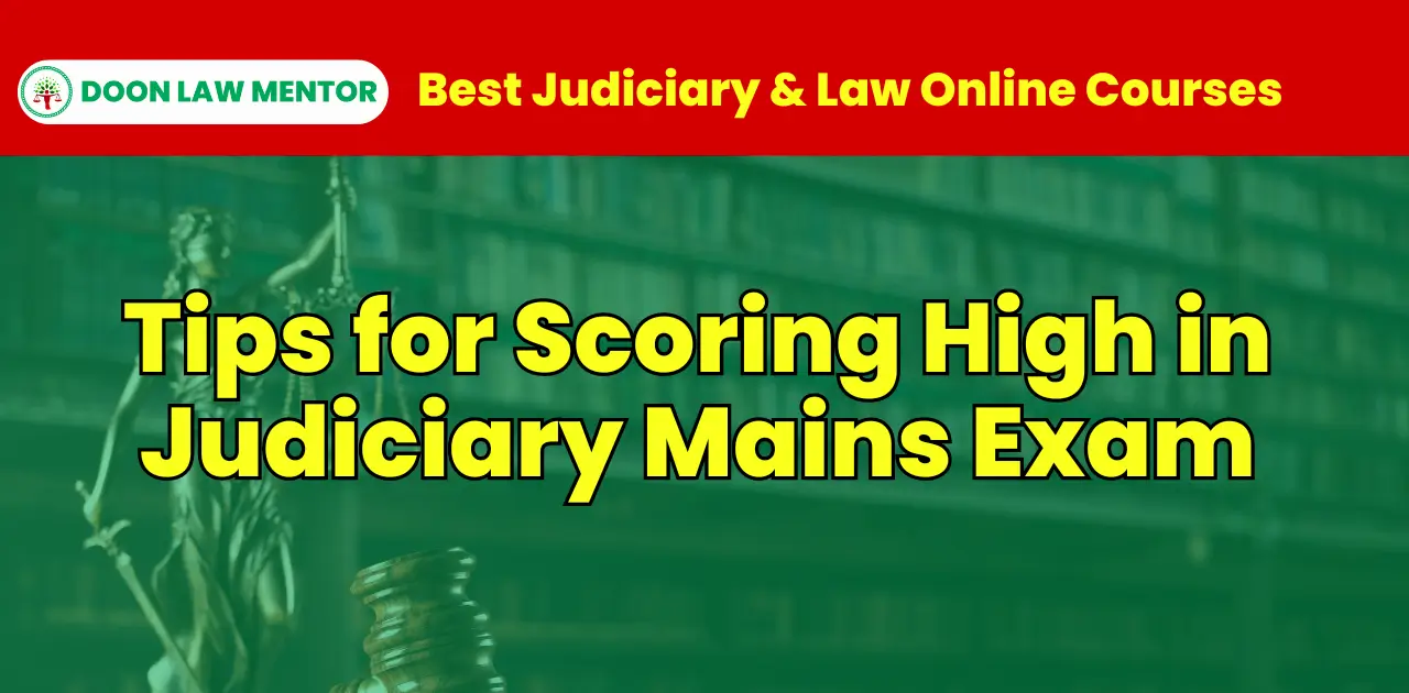 Judiciary Mains Exam