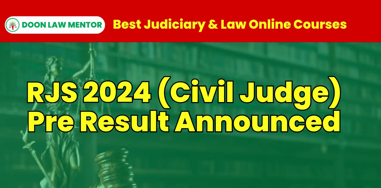 RJS 2024 Result Announced