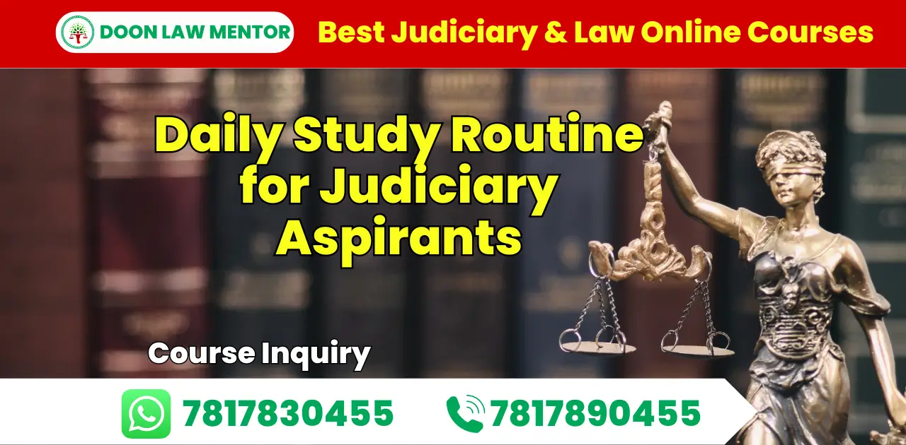 Judiciary Aspirants