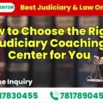 Judiciary Coaching