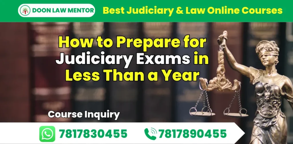Prepare for Judiciary Exams