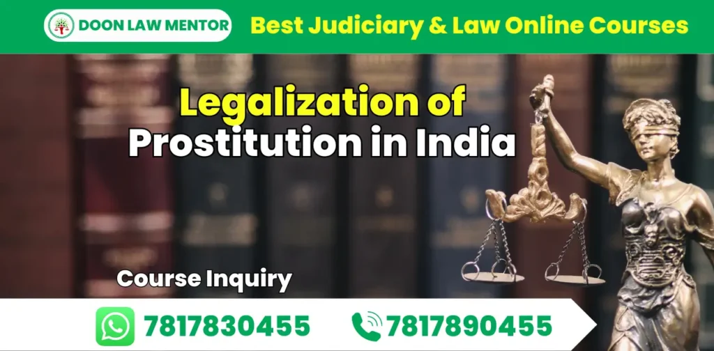 Legalization of Prostitution