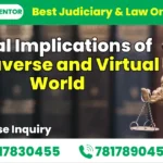 Legal Implications of Metaverse