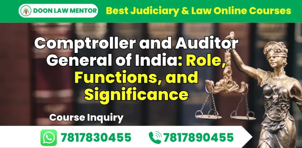 Comptroller and Auditor General