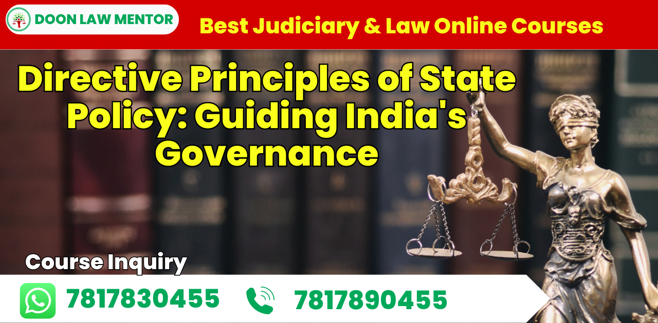 Directive Principles of State Policy
