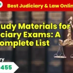 Study Materials for Judiciary Exams
