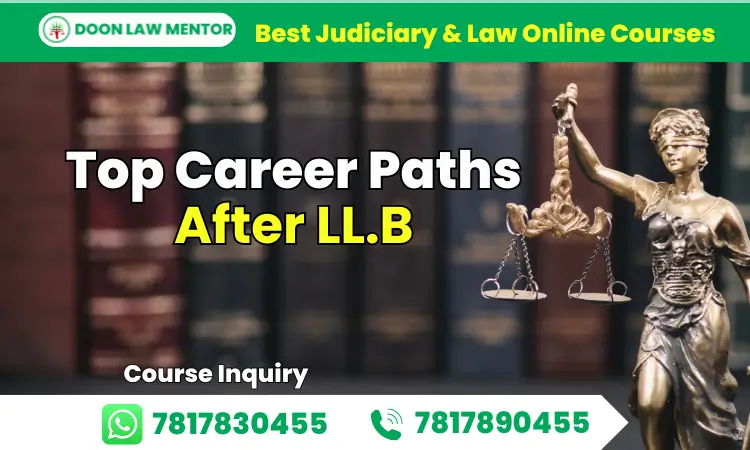 Career paths after LL.B