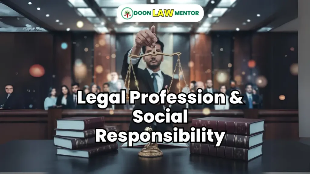 Legal Profession & Social Responsibility