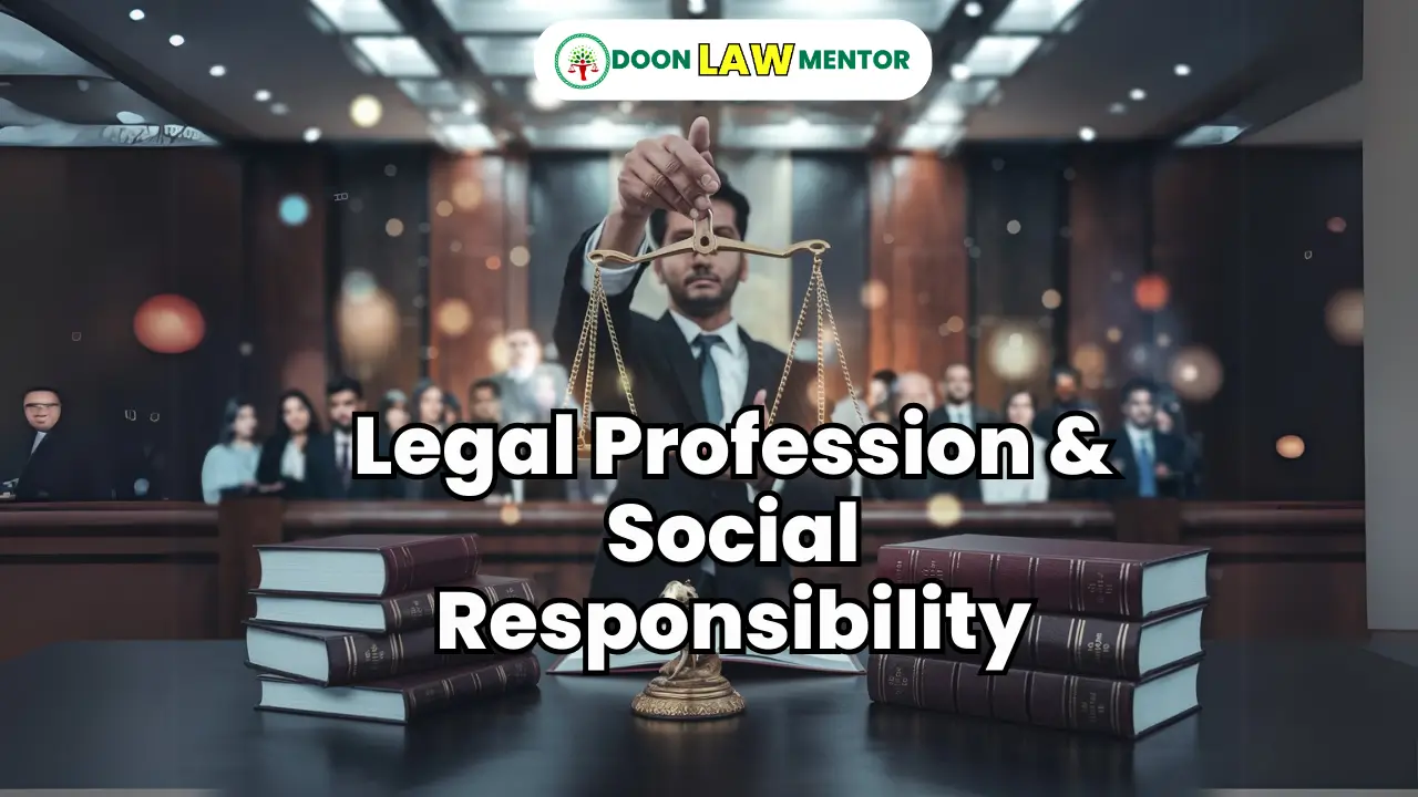 Legal Profession & Social Responsibility