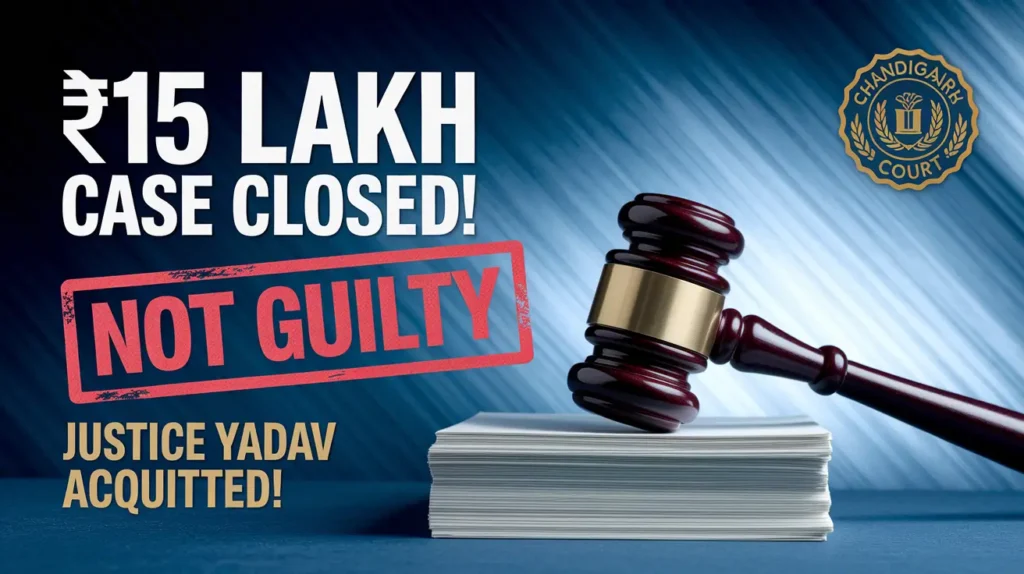 ₹15 Lakh Judicial Controversy
