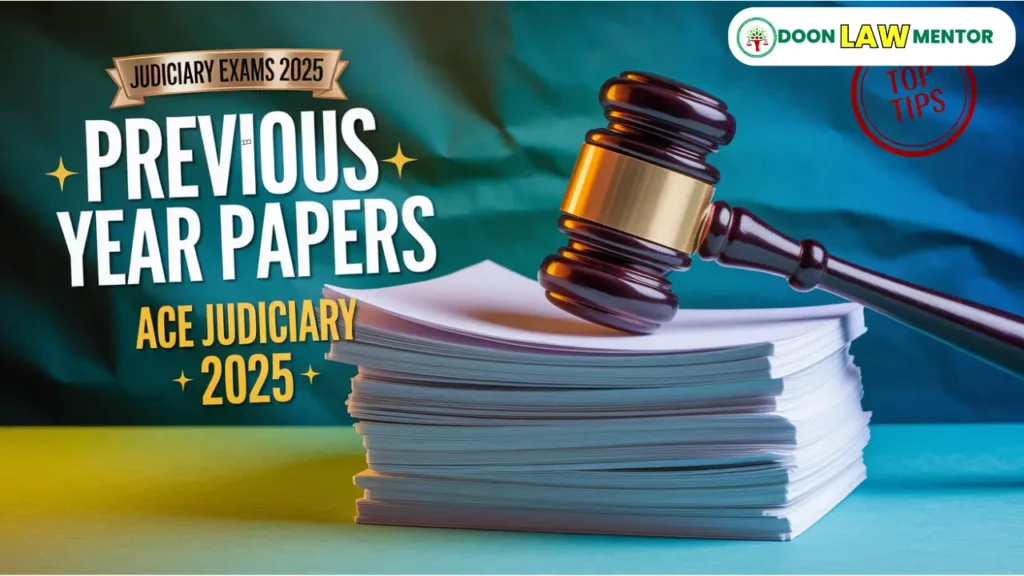 how to use previous year papers to ace Judiciary Exams 2025