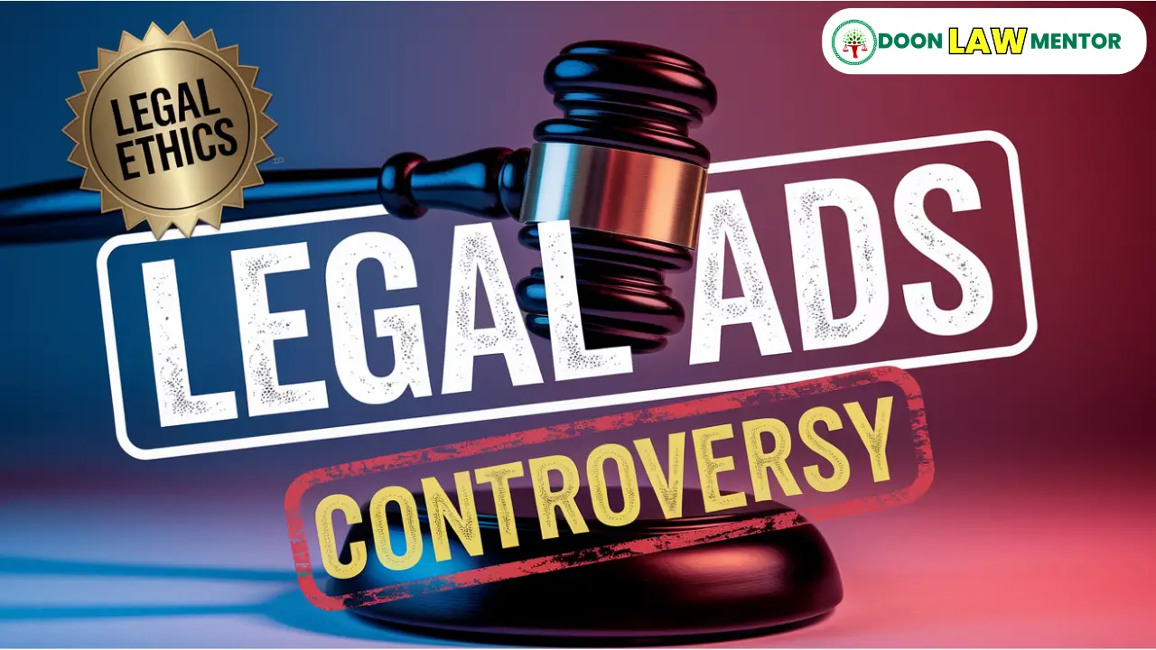 law on advertisement by advocates and law firms
