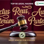 legal maxims for judiciary exams