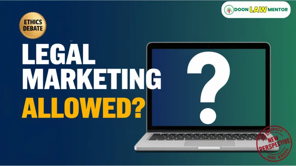 Should legal marketing be allowed in India