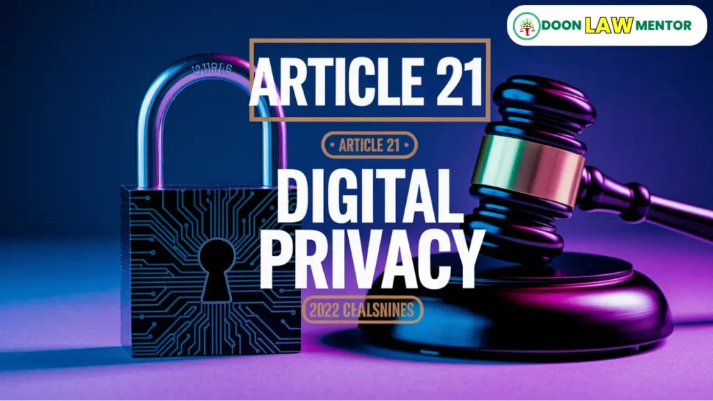 right to privacy under Article 21