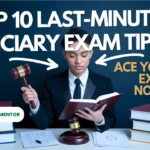 Last-Minute Judiciary Exam Tips