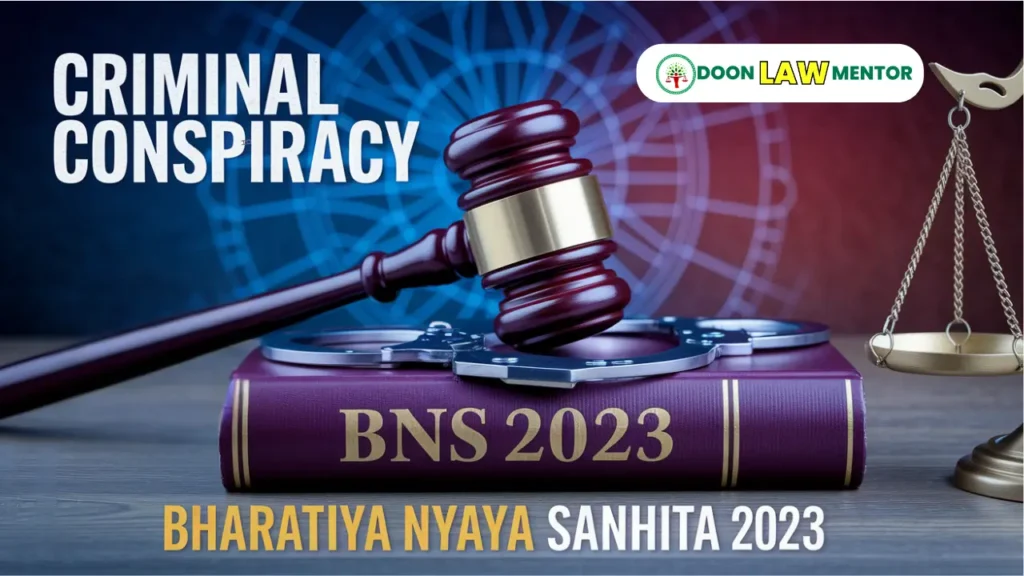 Criminal Conspiracy under Bharatiya Nyaya Sanhita 2023