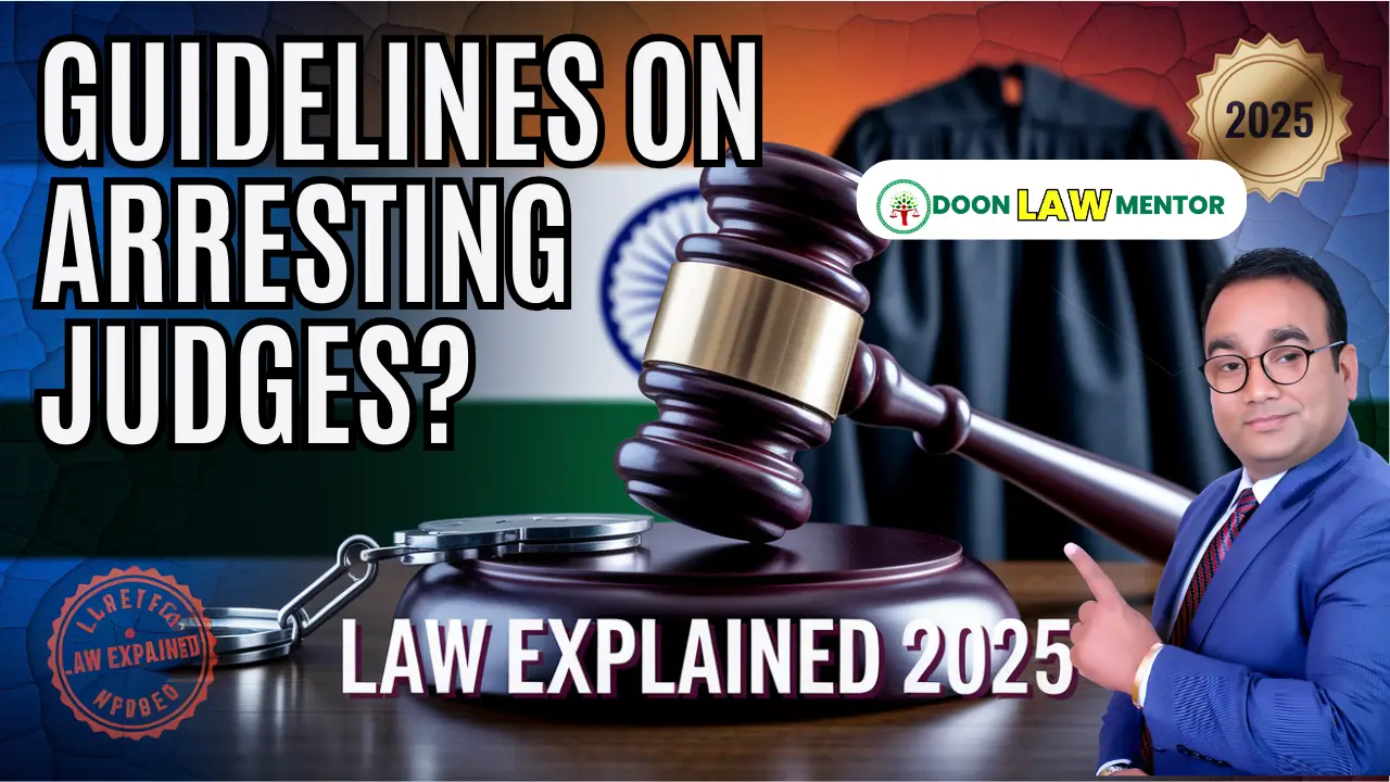 Arrest of Judicial Officers