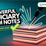 judiciary exam notes