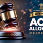 Senior Advocates AOR Supreme Court Mandate 2025