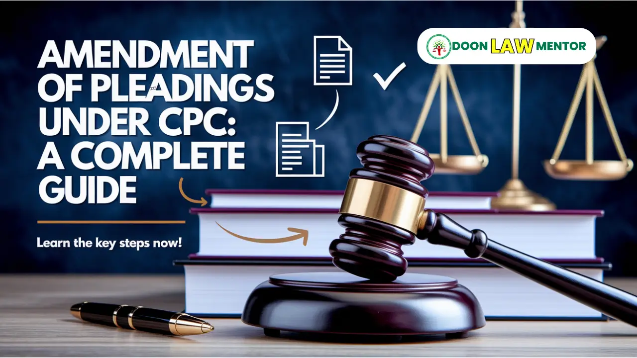 amendment of pleadings