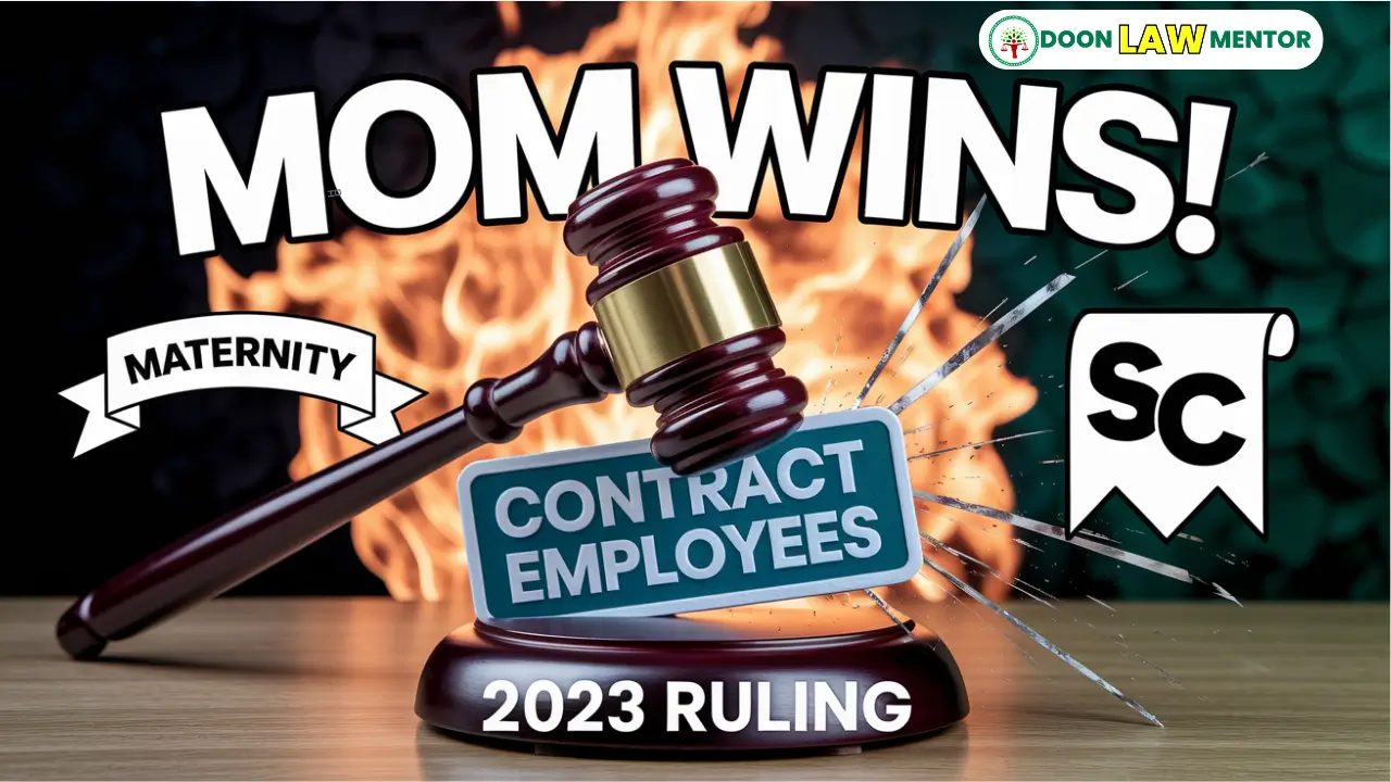 maternity benefits for contractual women