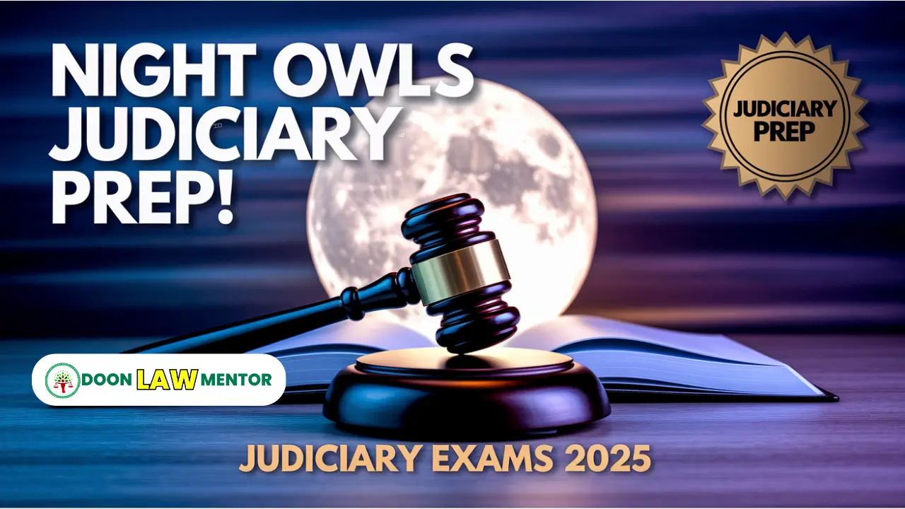 Judiciary Exam Prep Night Owls