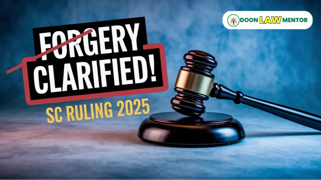 Forgery Before Court