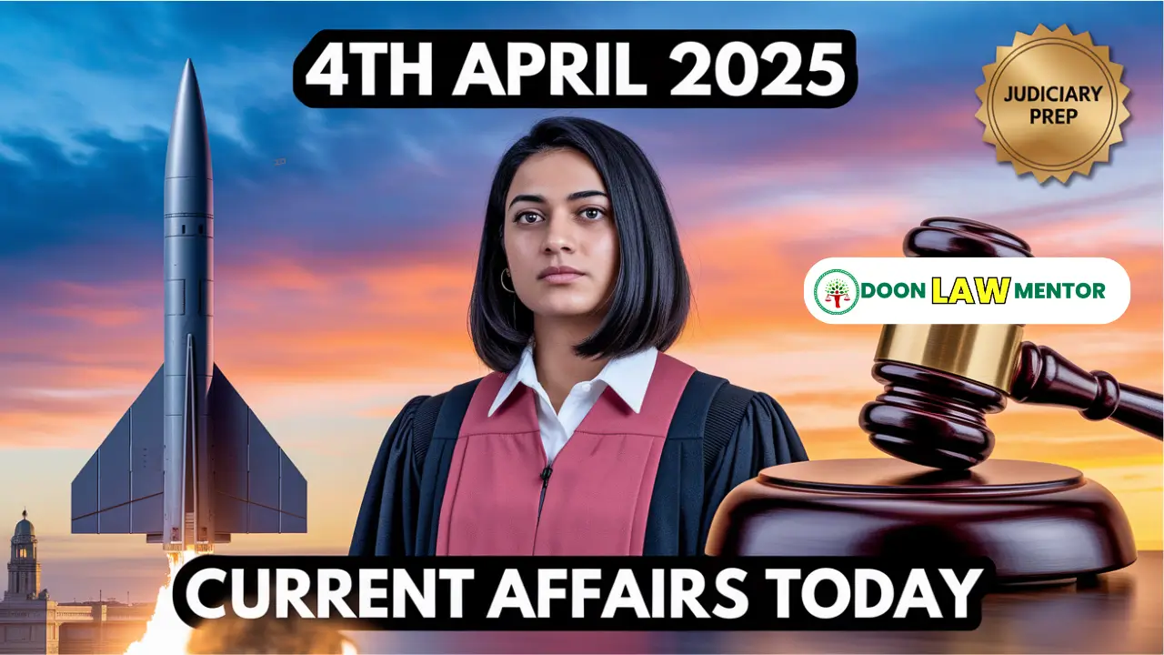 4th April 2025 Top Current Affairs